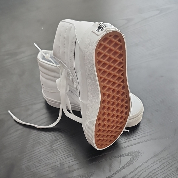 Vans Kids Classic White High-Tops - Picture 4 of 4